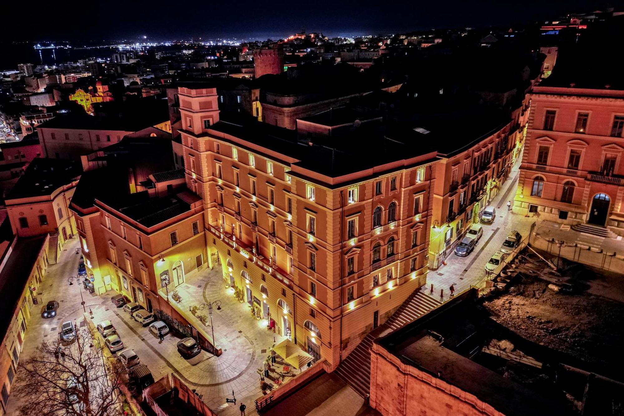 Palazzo Boyl 1840 Hotel Cagliari Bagian luar foto
